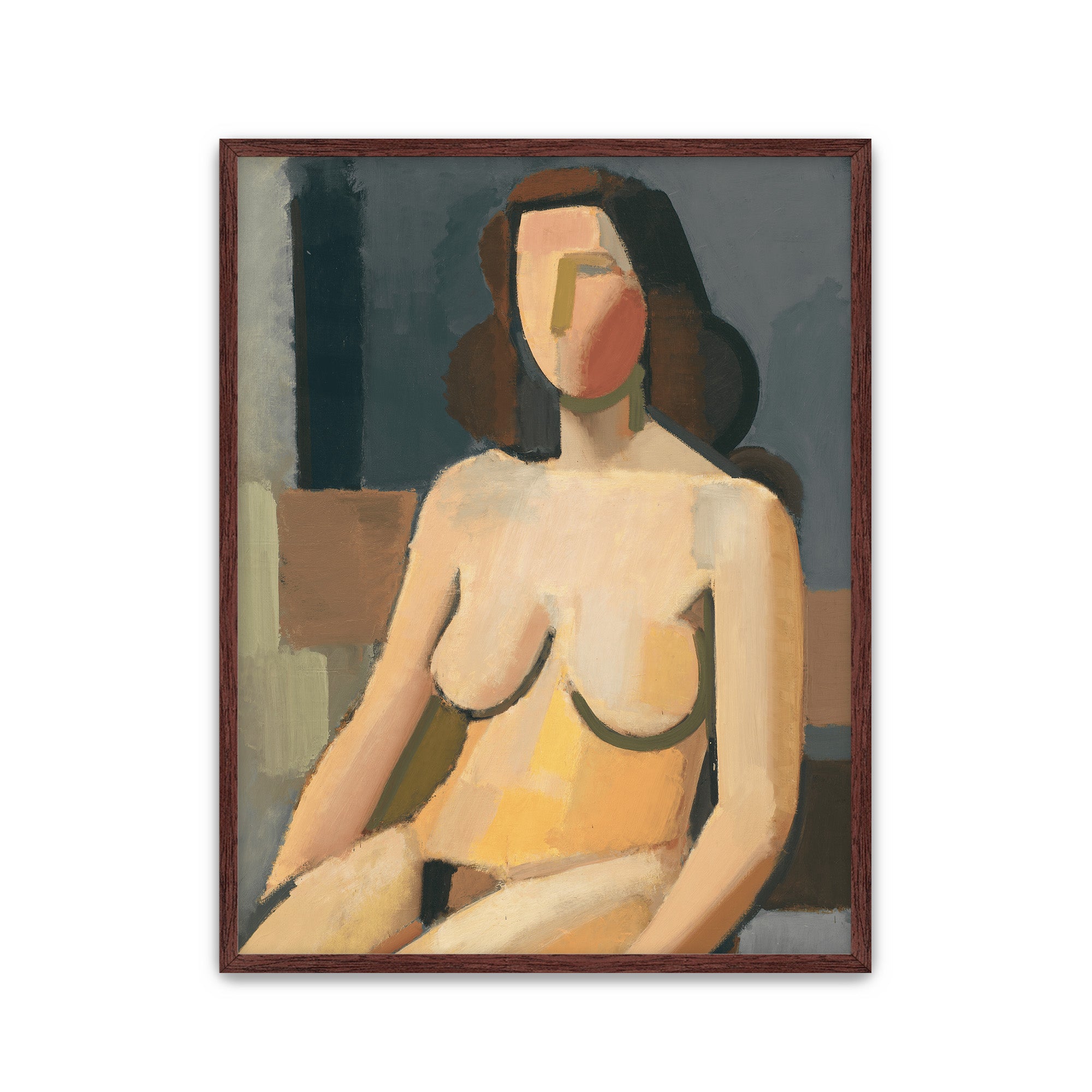 Cubist Nude Study