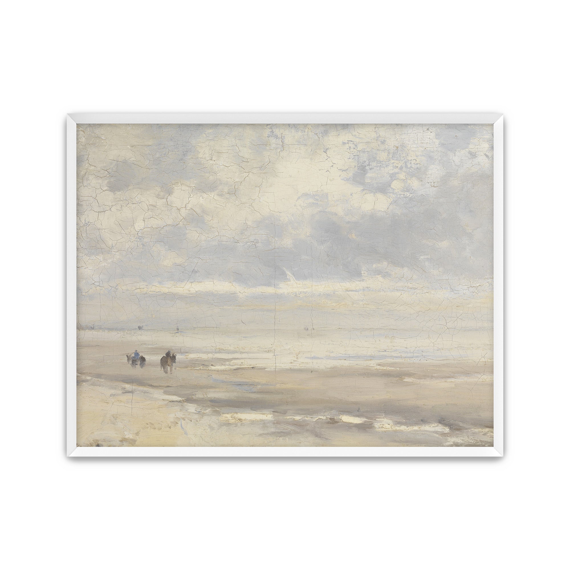 Figures on a Misty Shore
