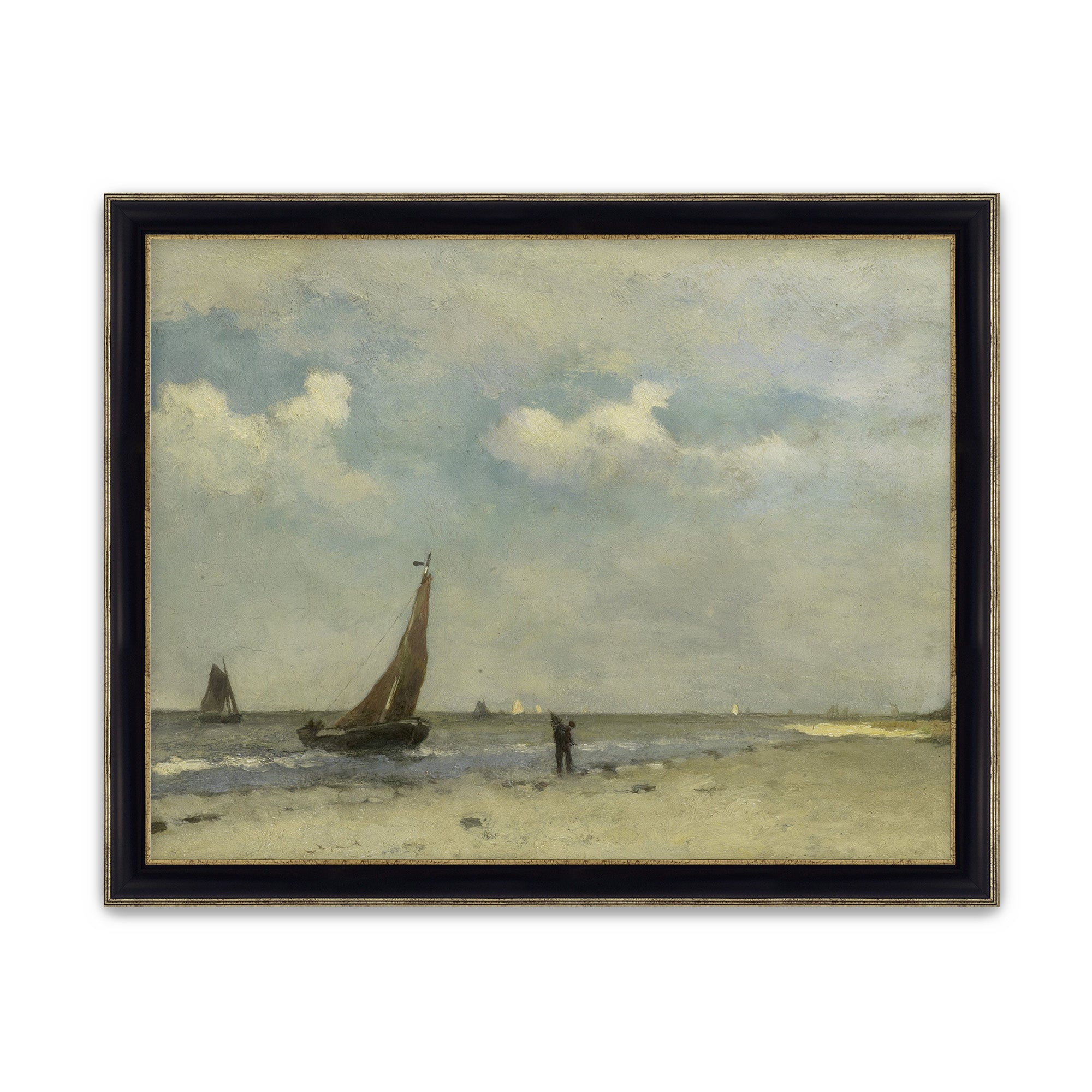 Sailboats Along the Shore