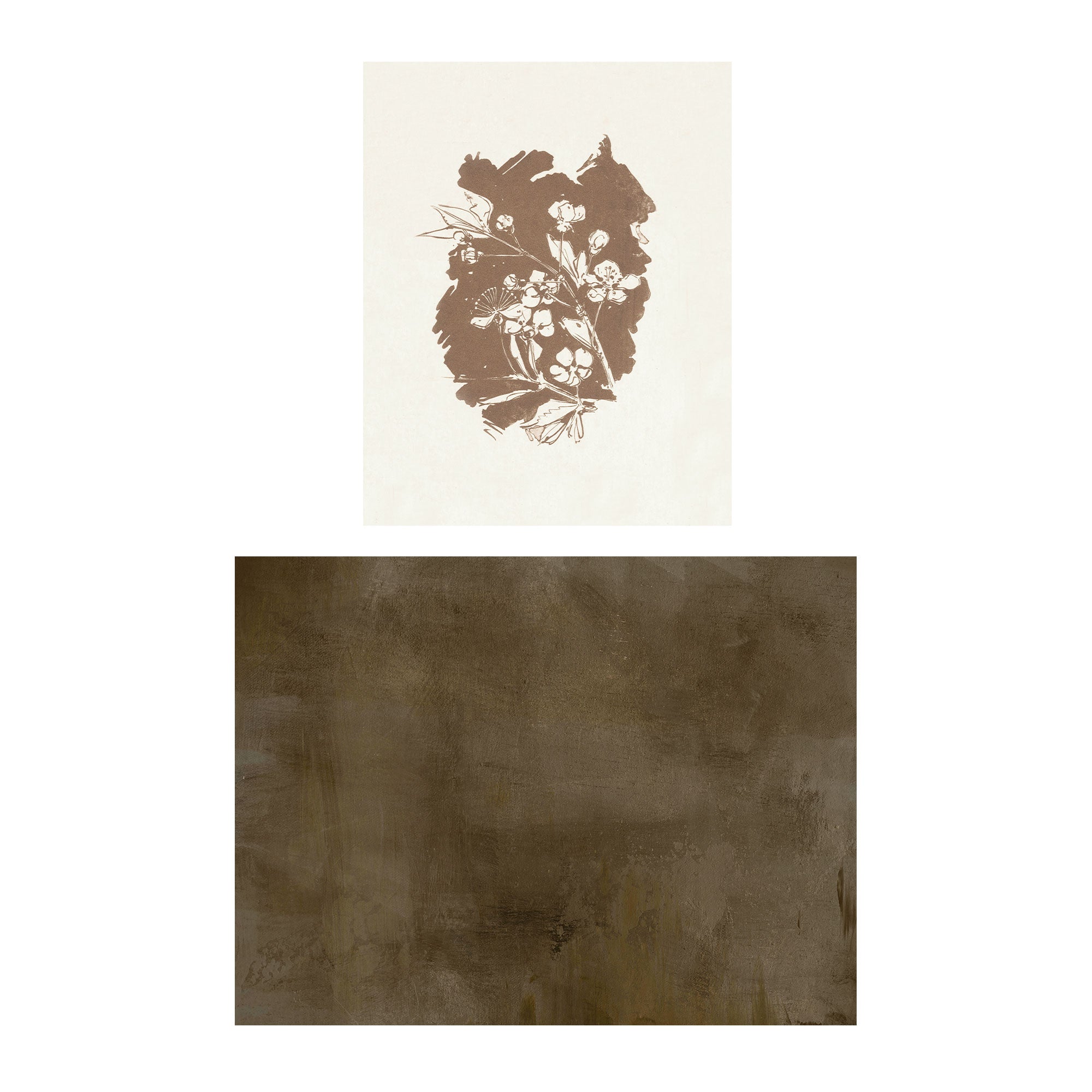 Floral and Abstract - Set of 2
