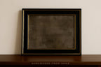 Burnished Horizon - Original Golden Brown Abstract Unframed Print