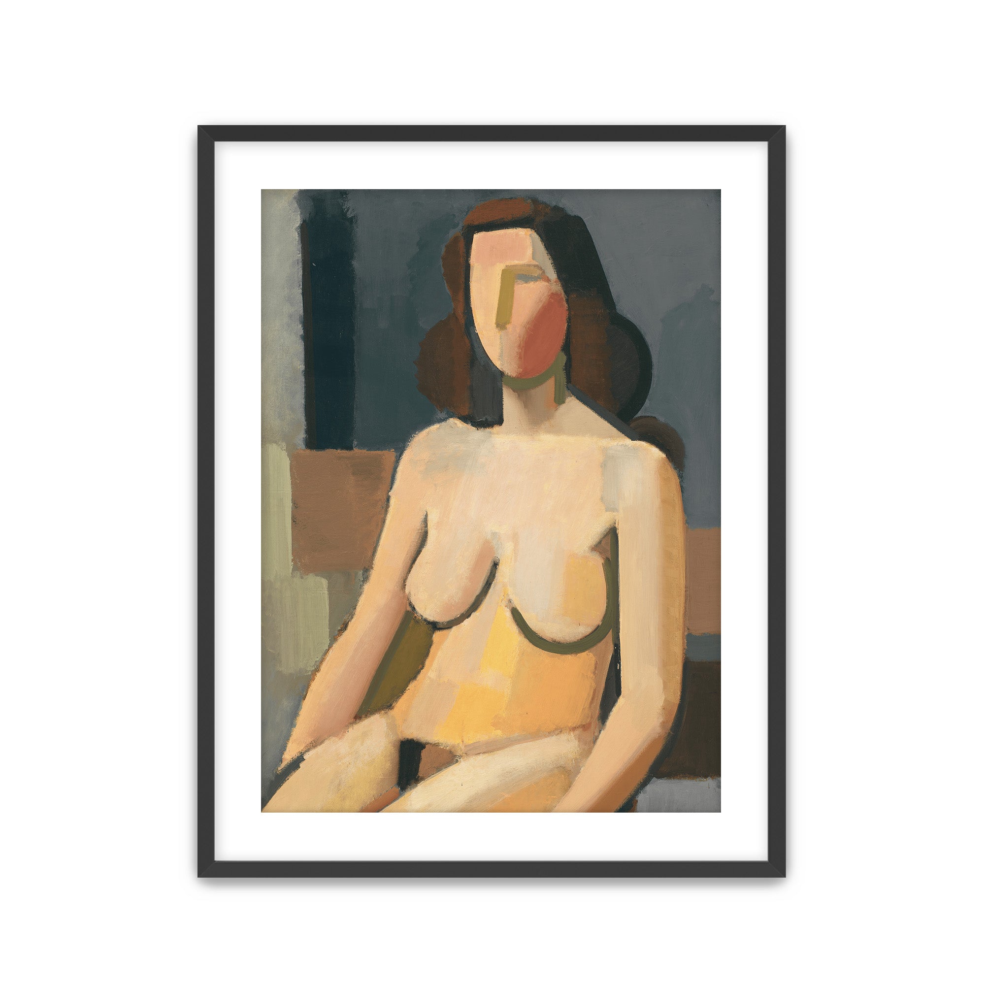 Cubist Nude Study