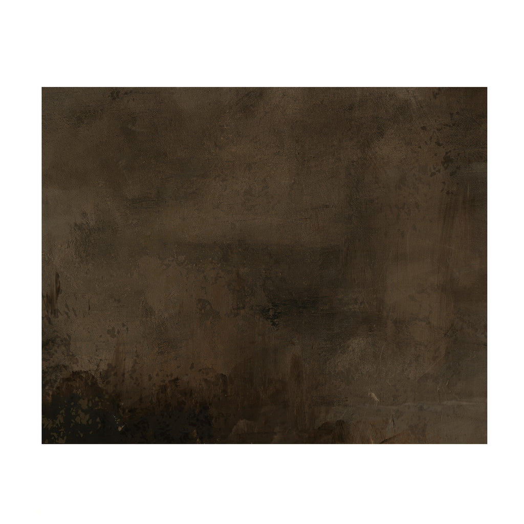 Ember Fade – Original Warm Brown Abstract
