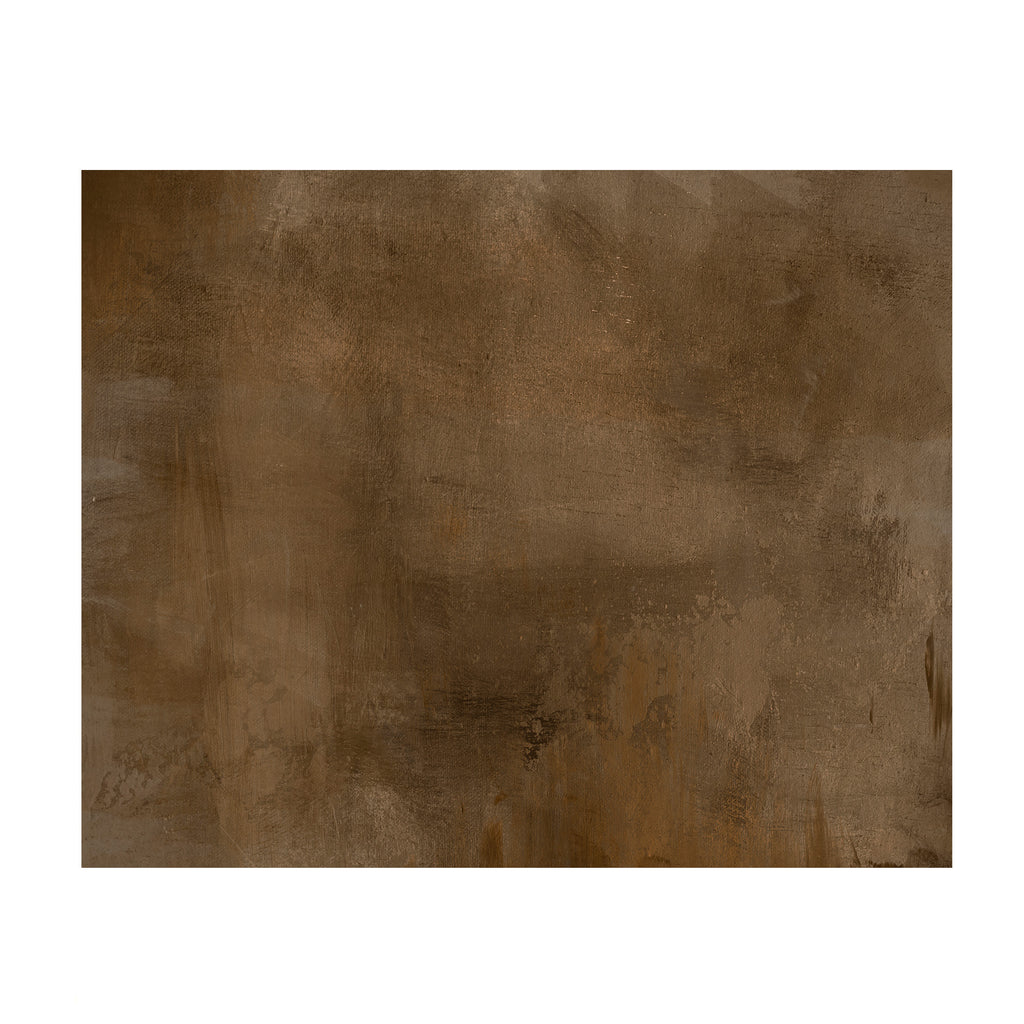 Burnished Horizon - Original Golden Brown Abstract