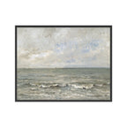 Grey Sea with Distant Sails