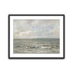 Grey Sea with Distant Sails