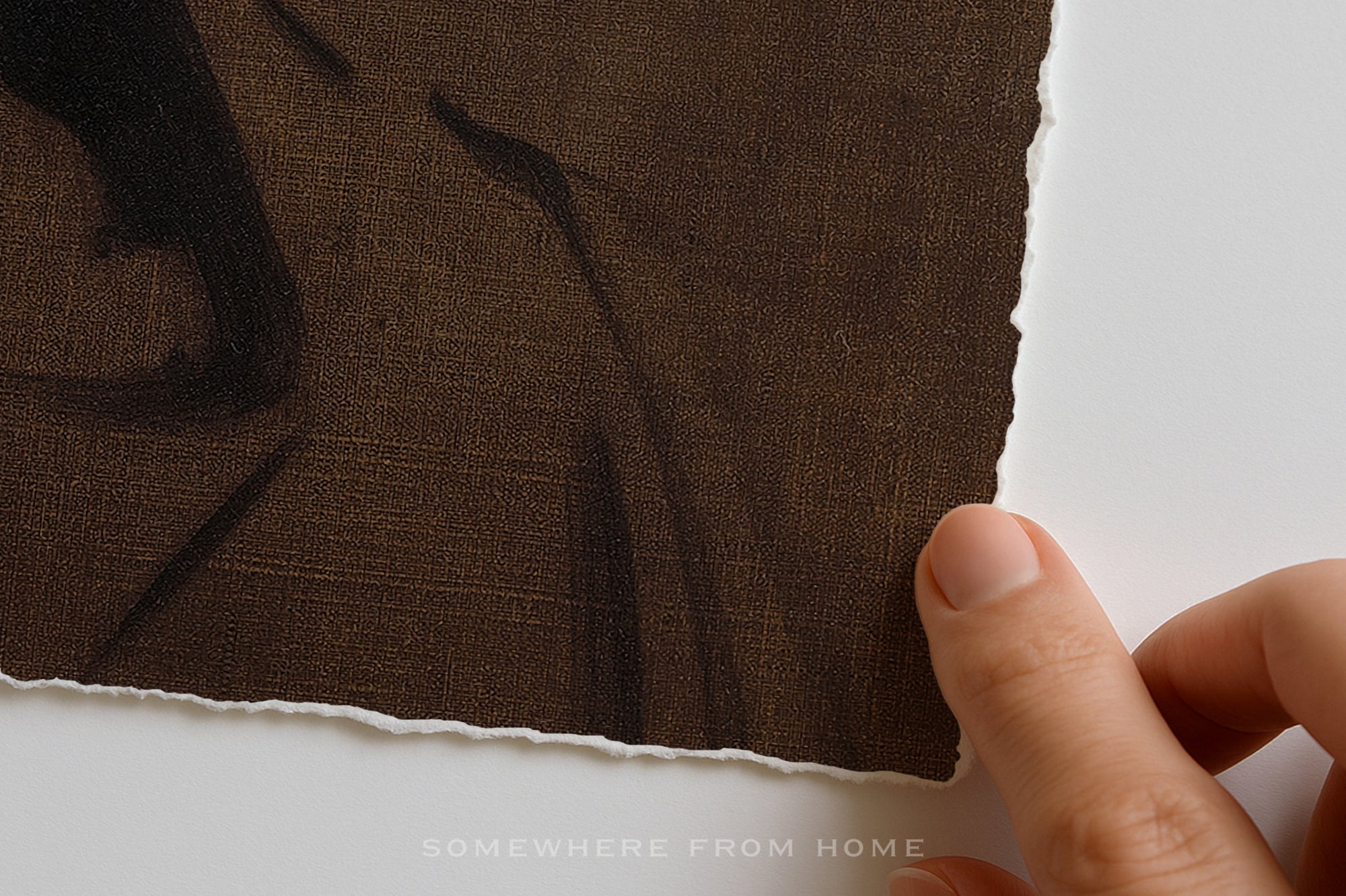 Man in Brown Coat - Vintage Portrait Study