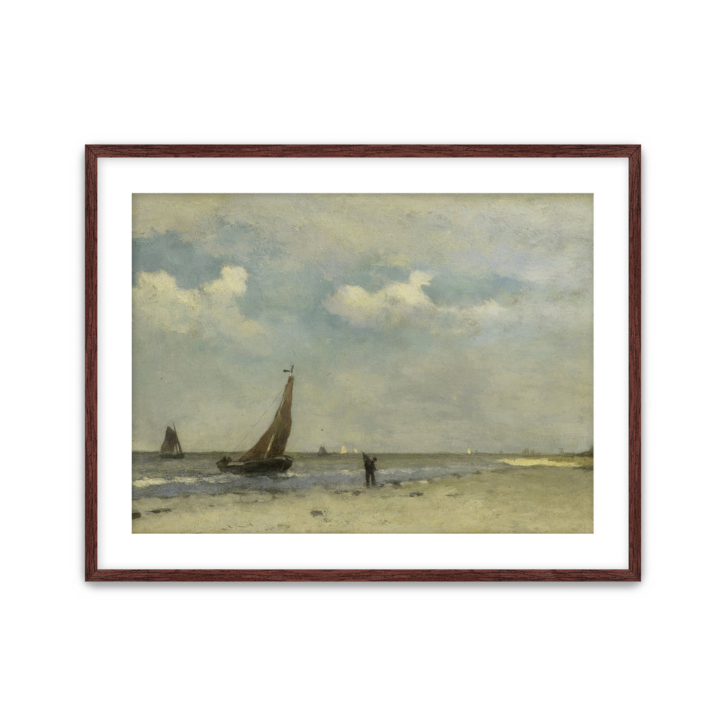 Sailboats Along the Shore