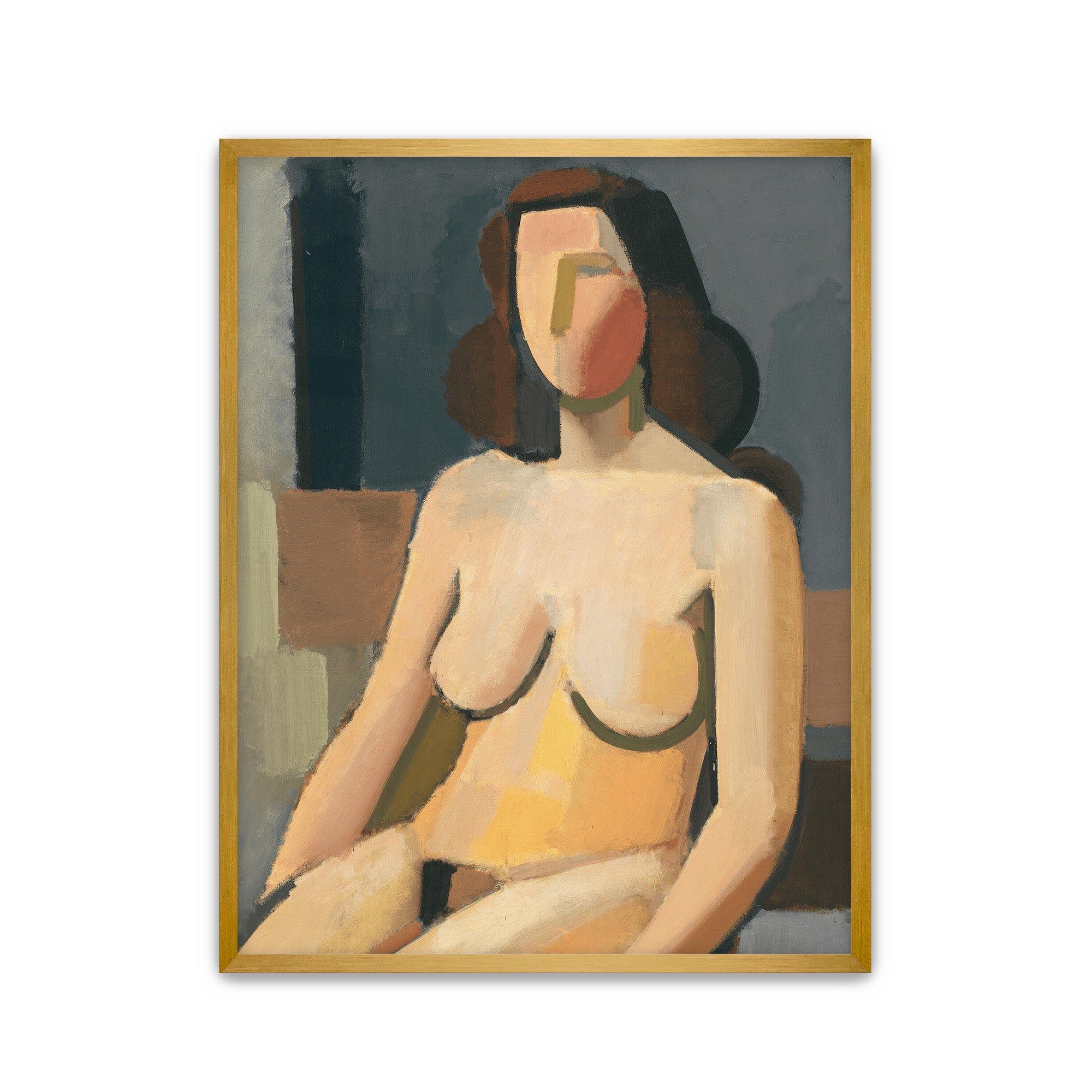 Cubist Nude Study