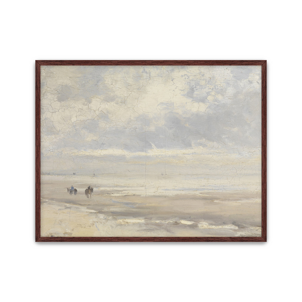 Figures on a Misty Shore