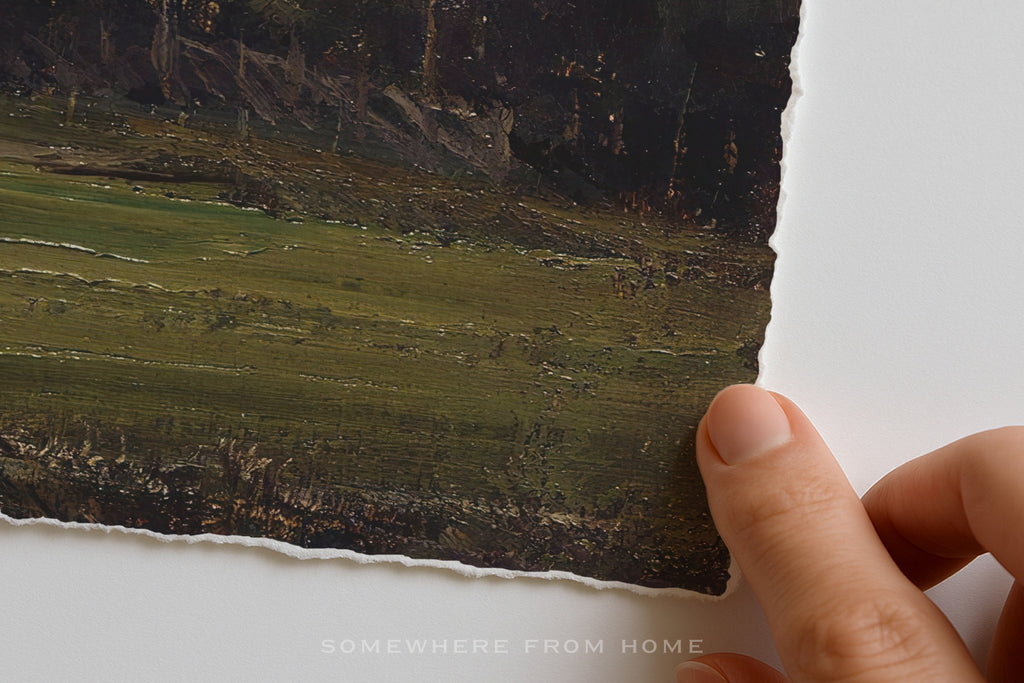 Beyond the Putting Green | Vintage Golf Course Landscape