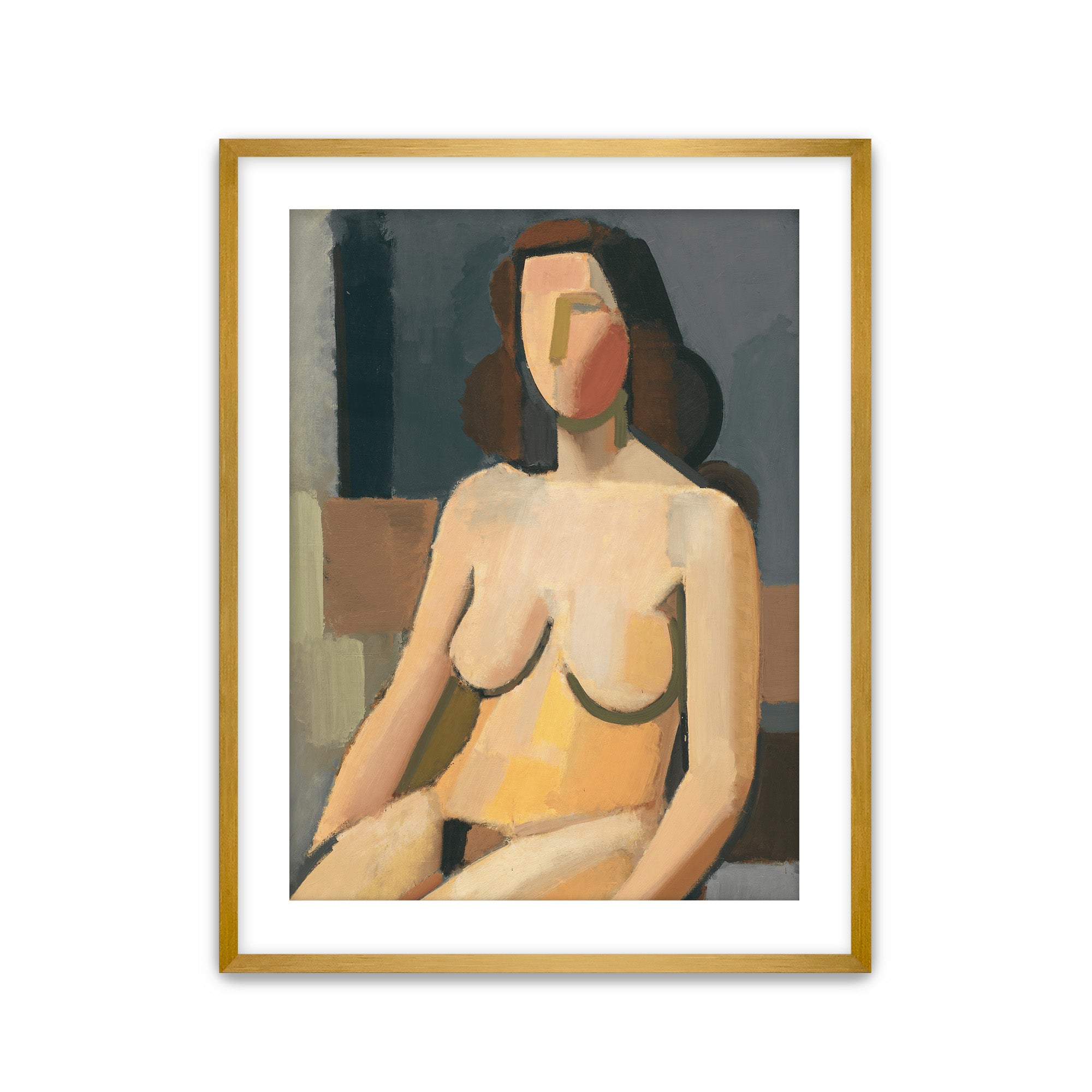 Cubist Nude Study