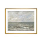 Grey Sea with Distant Sails