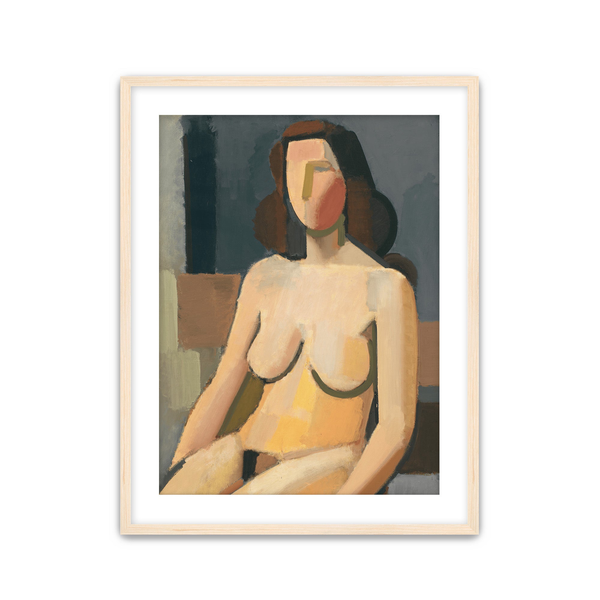 Cubist Nude Study