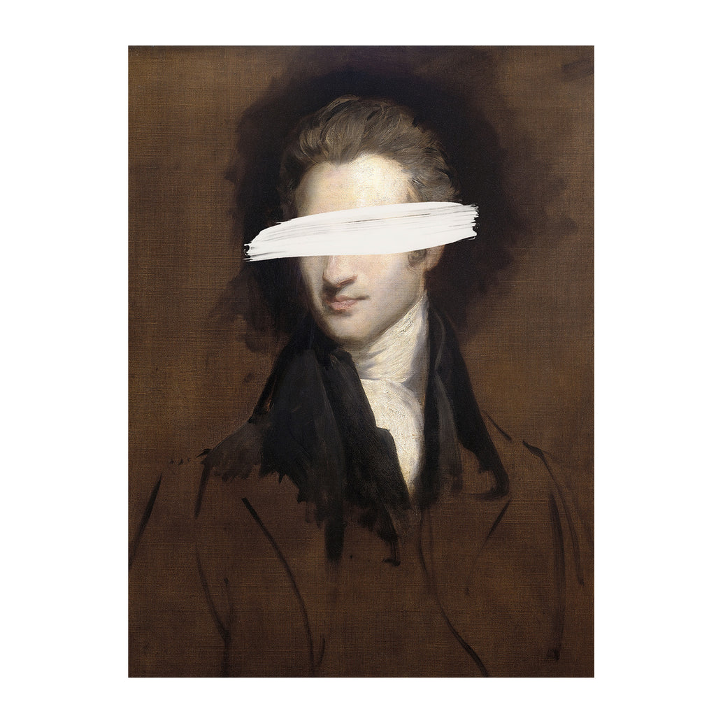 Man in Brown Coat - Vintage Portrait Study