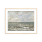 Grey Sea with Distant Sails