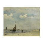 Sailboats Along the Shore