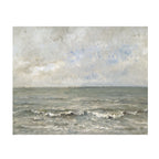 Grey Sea with Distant Sails