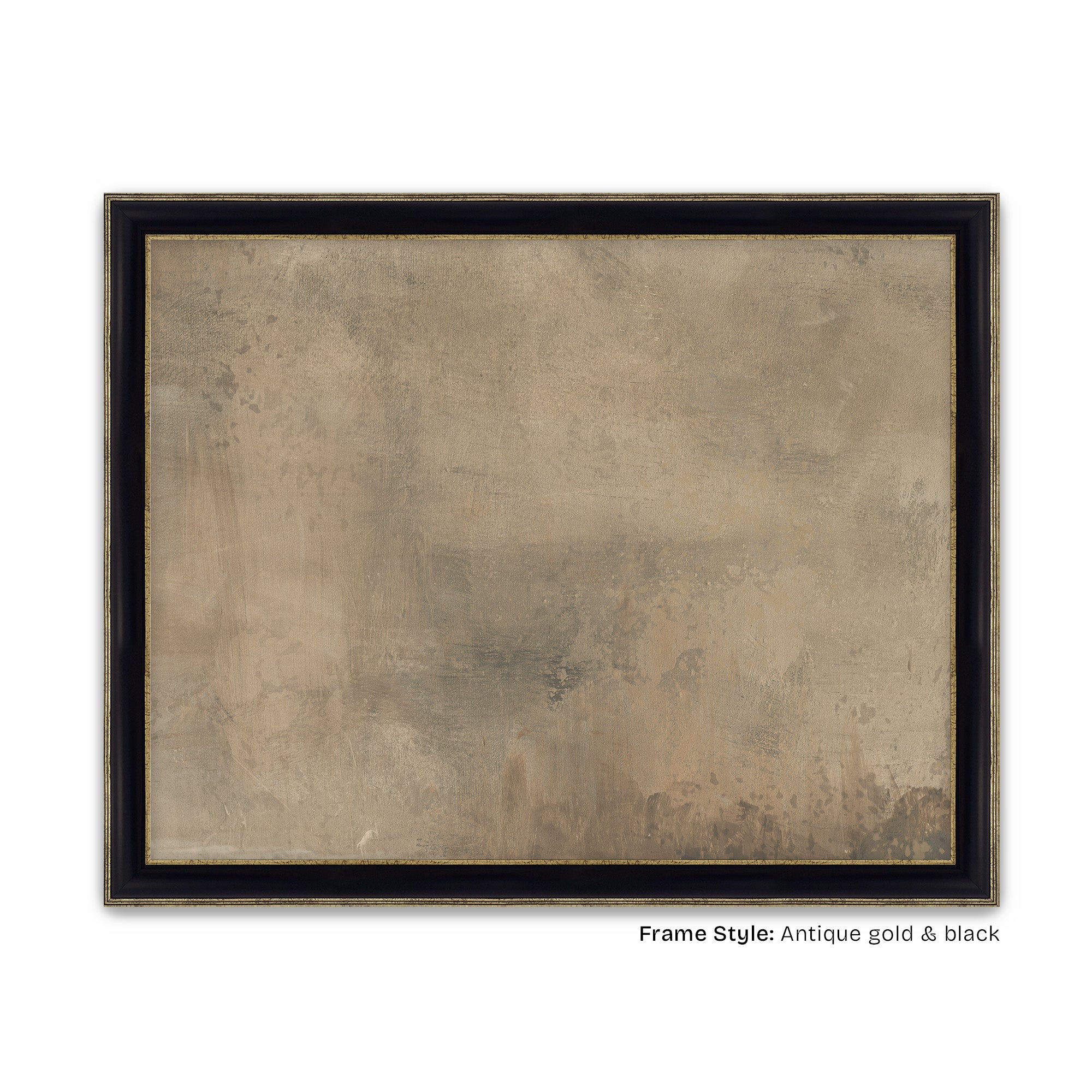 Antique Gold & Black