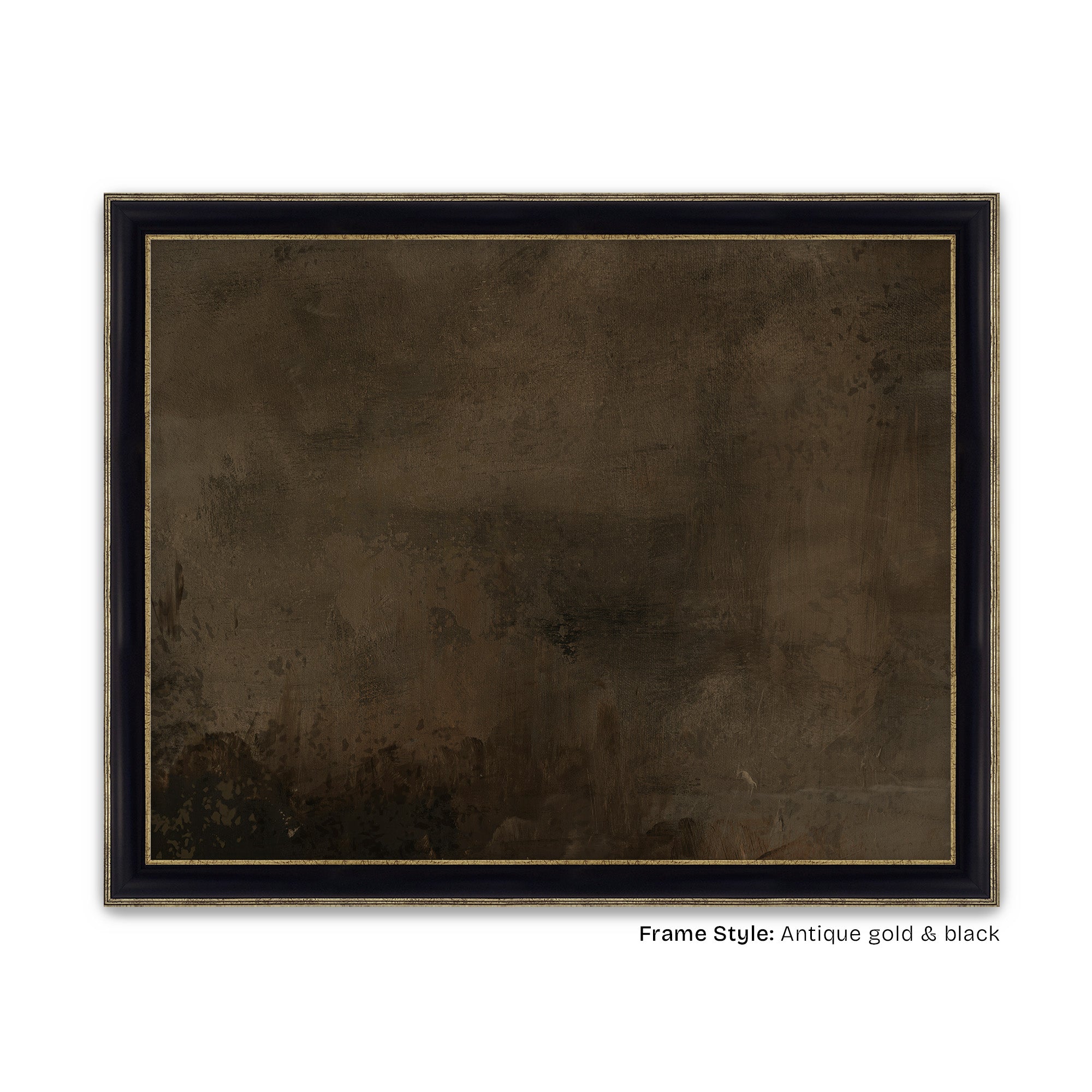 Antique Gold & Black