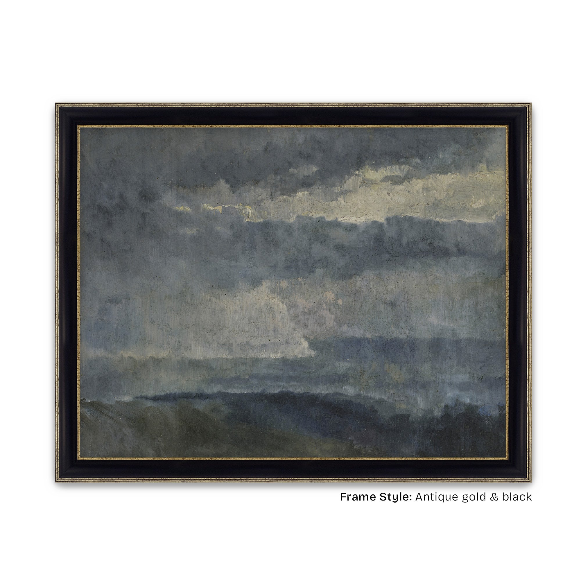 Antique Gold & Black