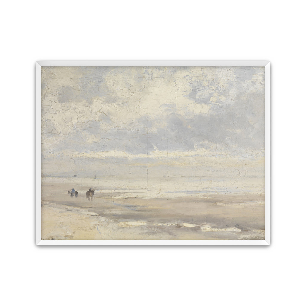 Figures on a Misty Shore