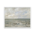 Grey Sea with Distant Sails