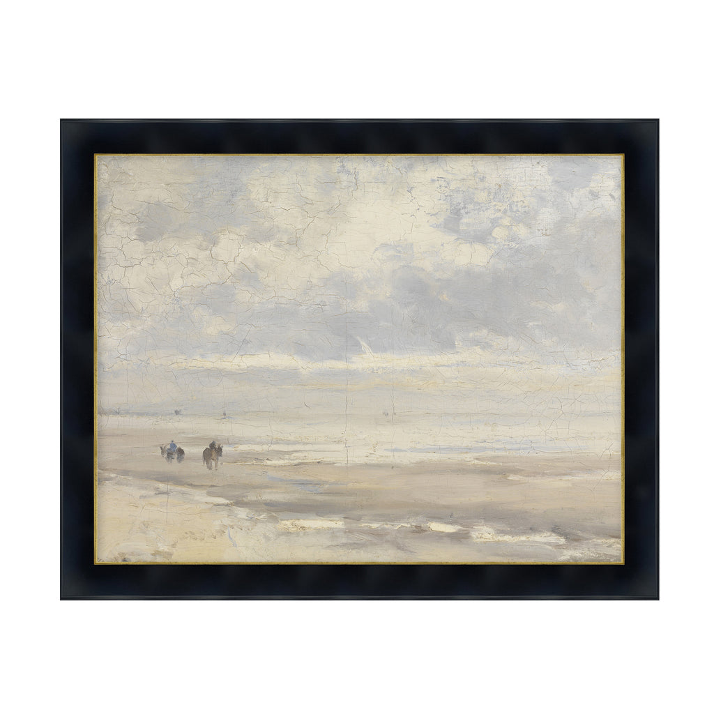 Figures on a Misty Shore