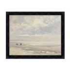 Figures on a Misty Shore