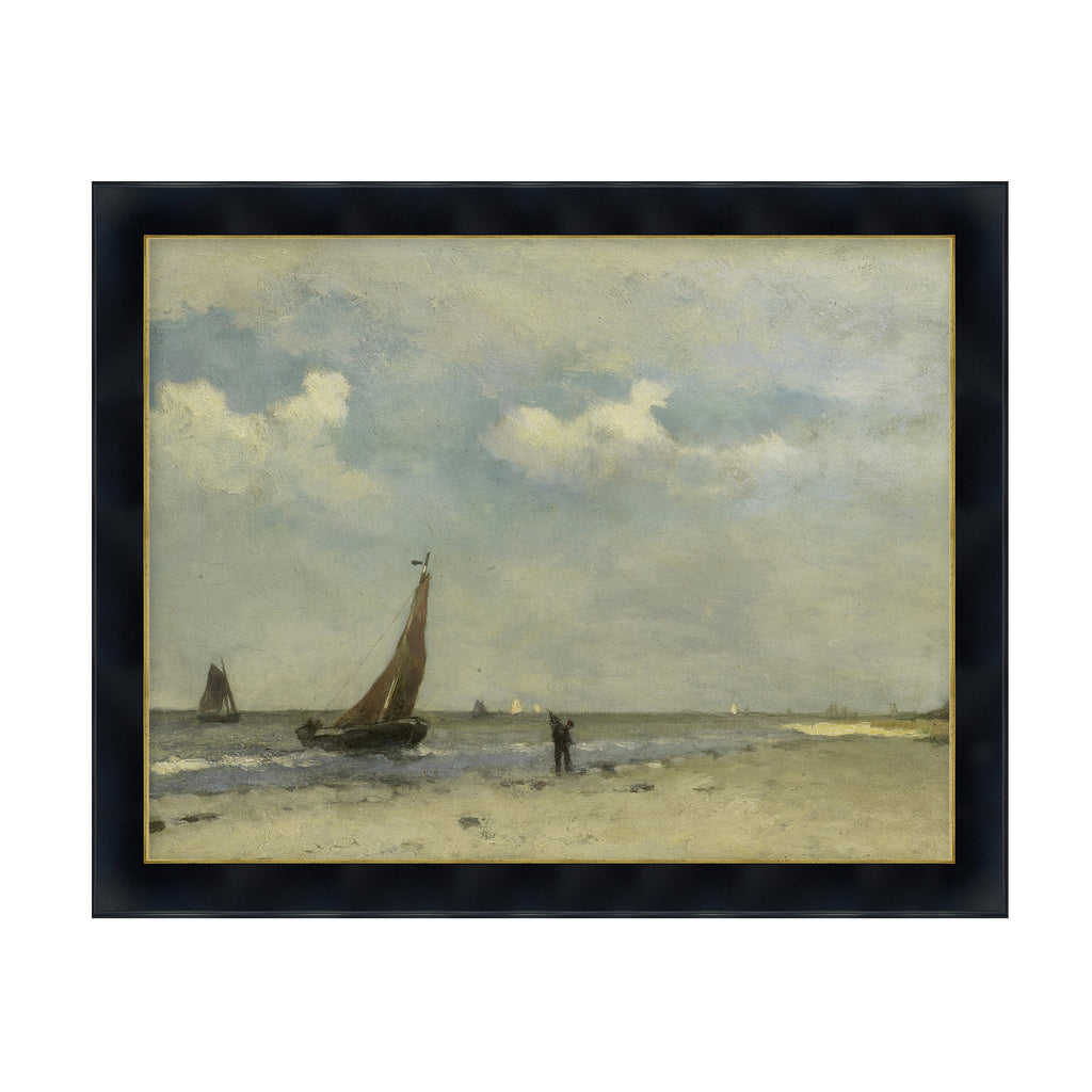 Sailboats Along the Shore