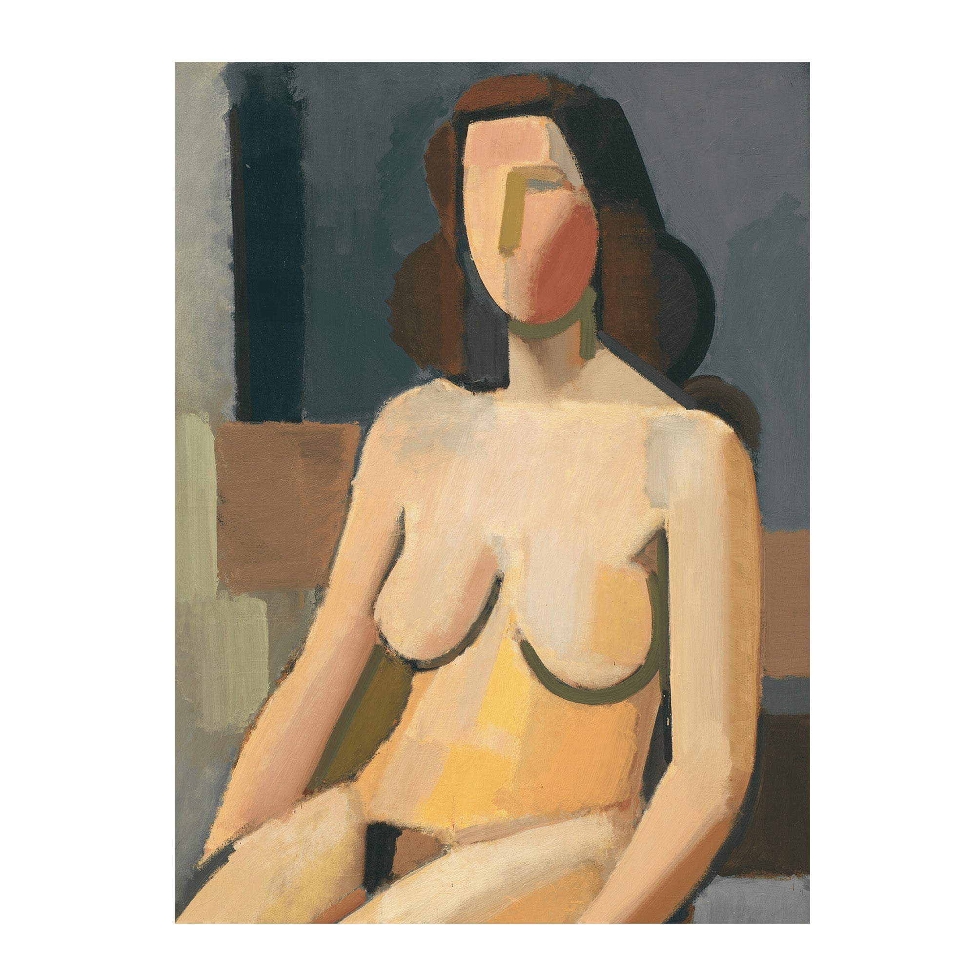 Cubist Nude Study