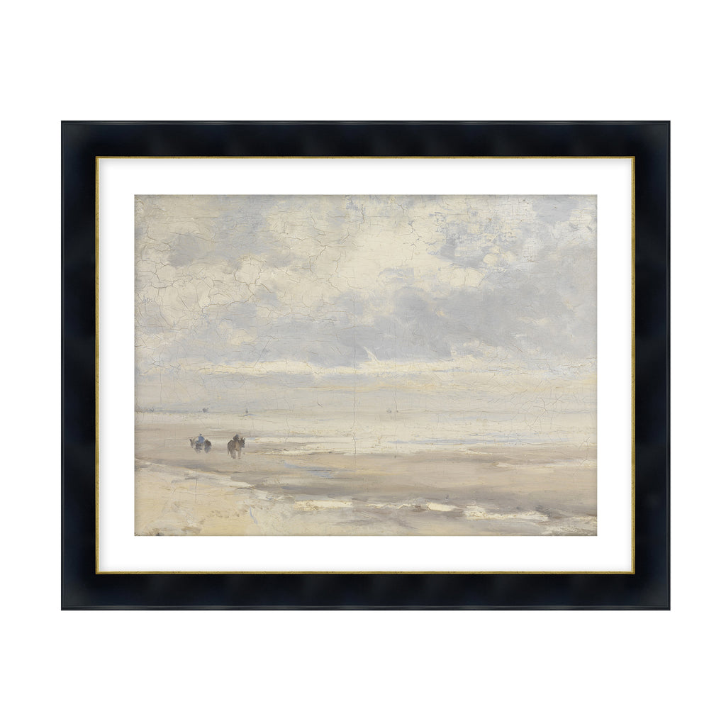 Figures on a Misty Shore