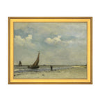 Sailboats Along the Shore