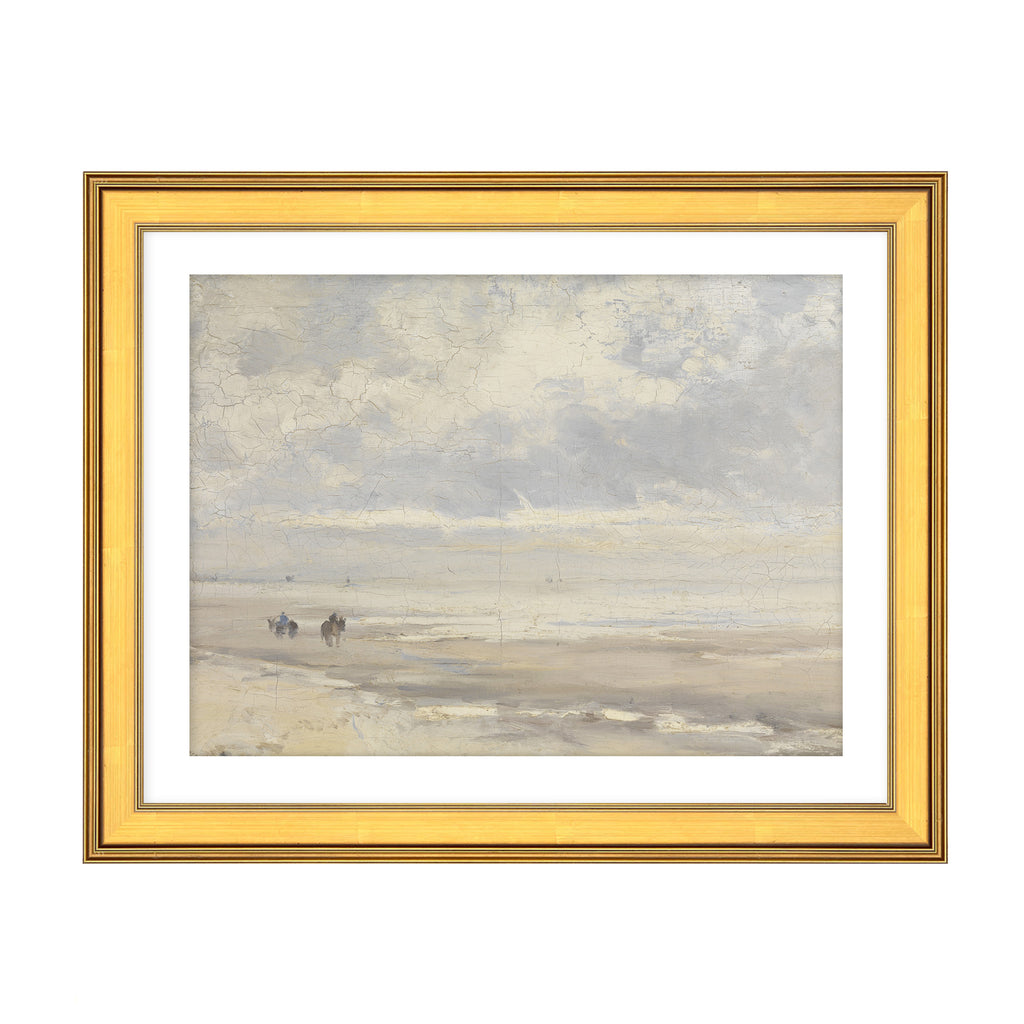 Figures on a Misty Shore