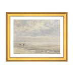 Figures on a Misty Shore