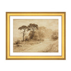 Sepia Trees