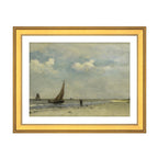 Sailboats Along the Shore
