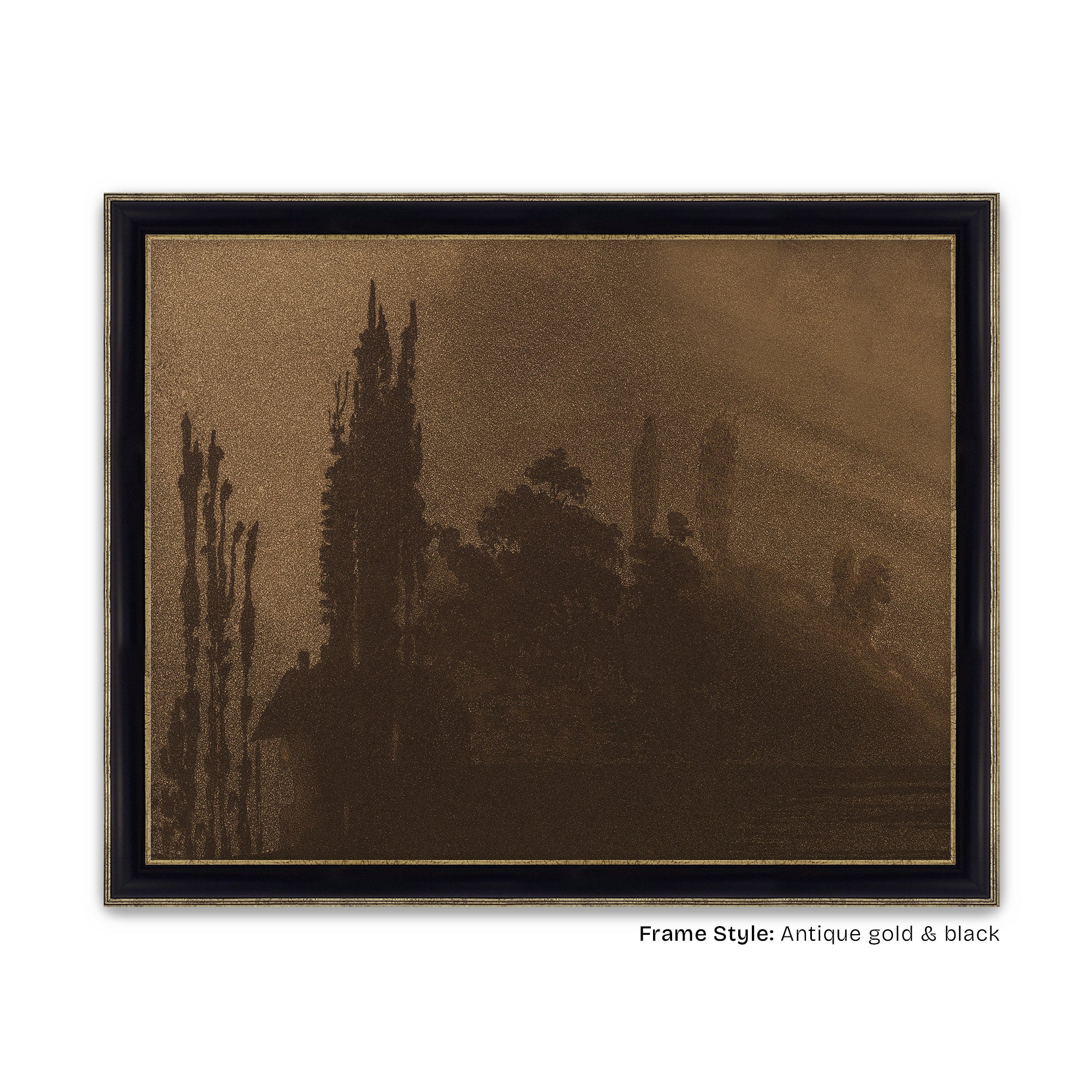 Antique Gold & Black