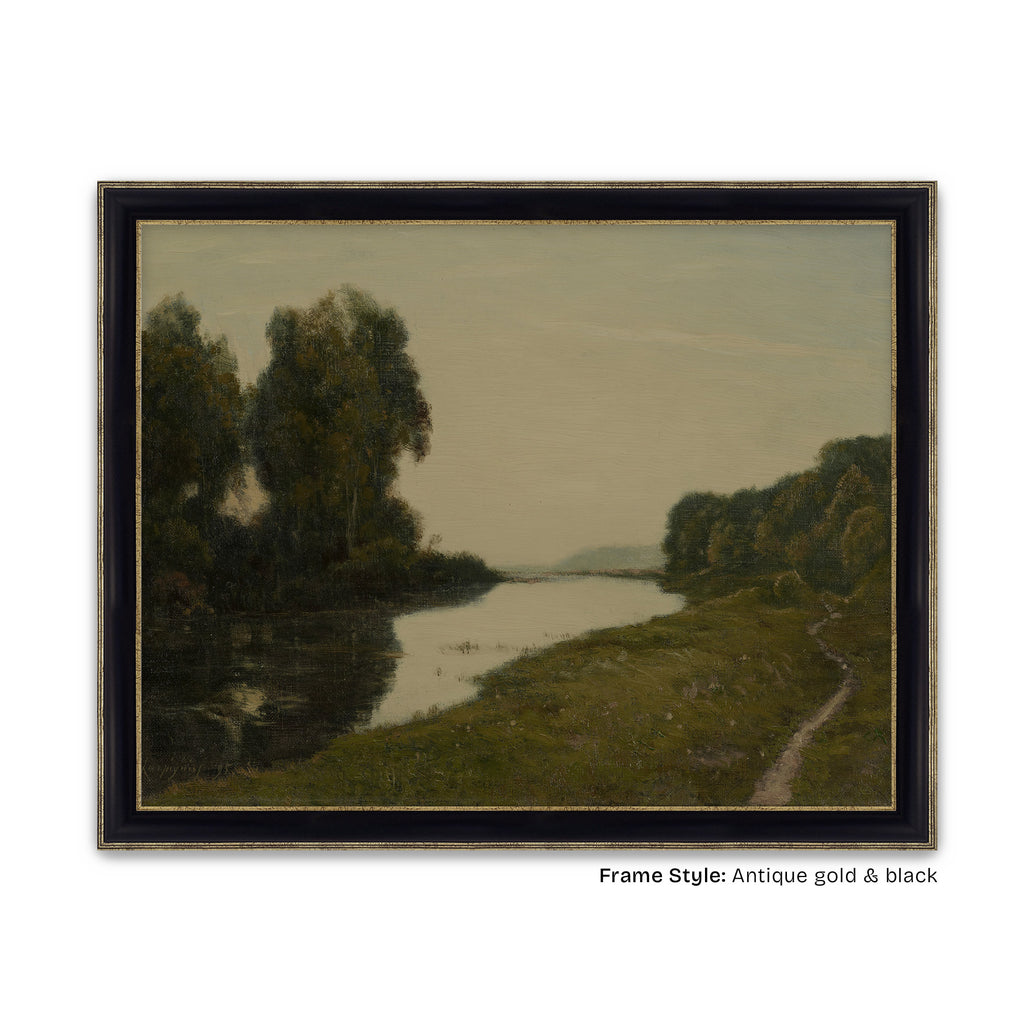 Antique Gold & Black