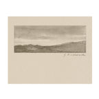 Quiet Horizon 2 - Vintage Seascape Study