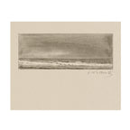 Quiet Horizon 3 - Vintage Seascape Study