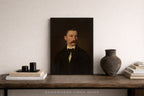 Quiet Gentleman - Vintage Portrait Painting
