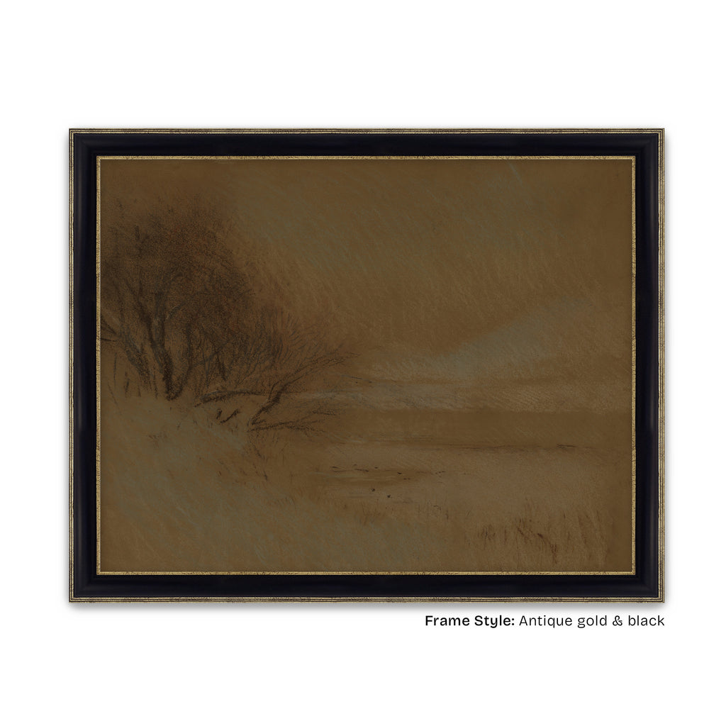 Antique Gold & Black