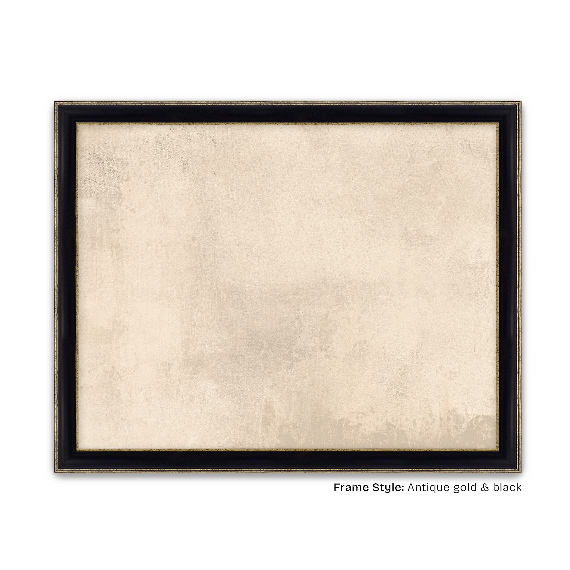 Antique Gold & Black