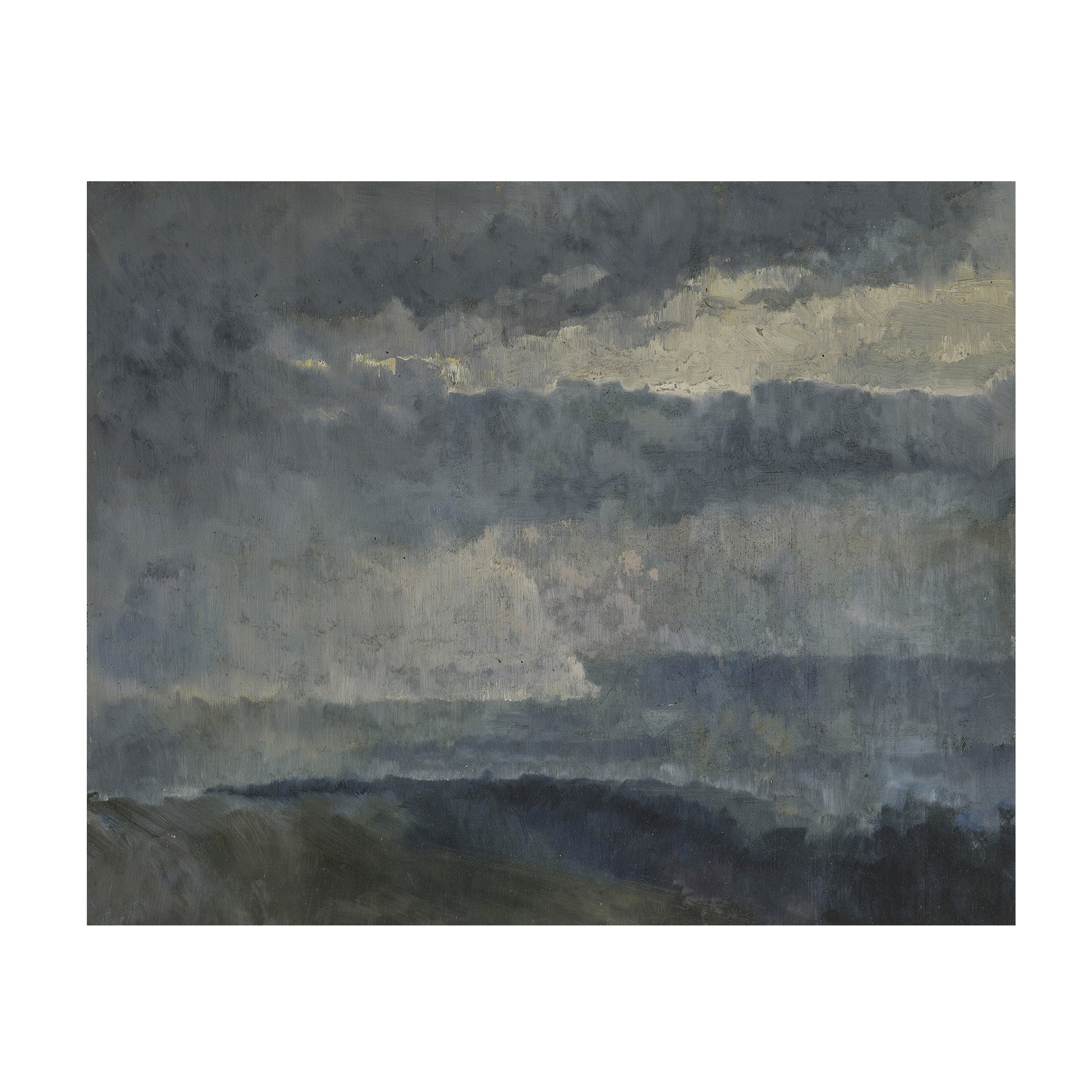 Low Tide Sky - Moody Coastal Landscape