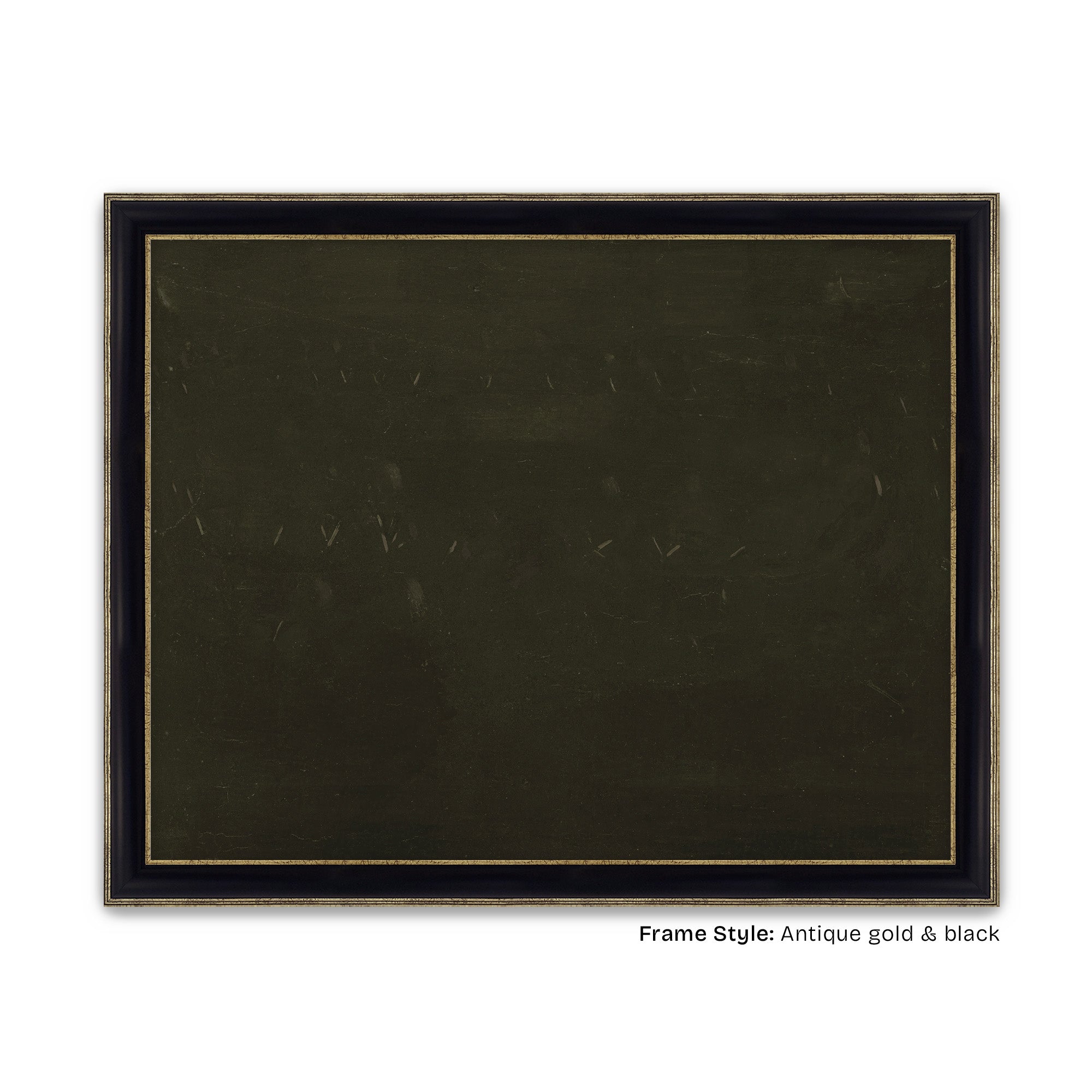 Antique Gold & Black