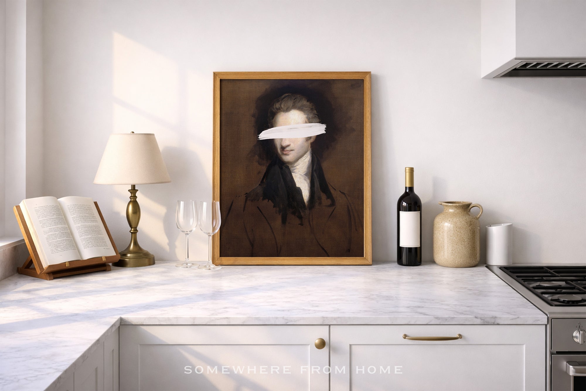 Man in Brown Coat - Vintage Portrait Study