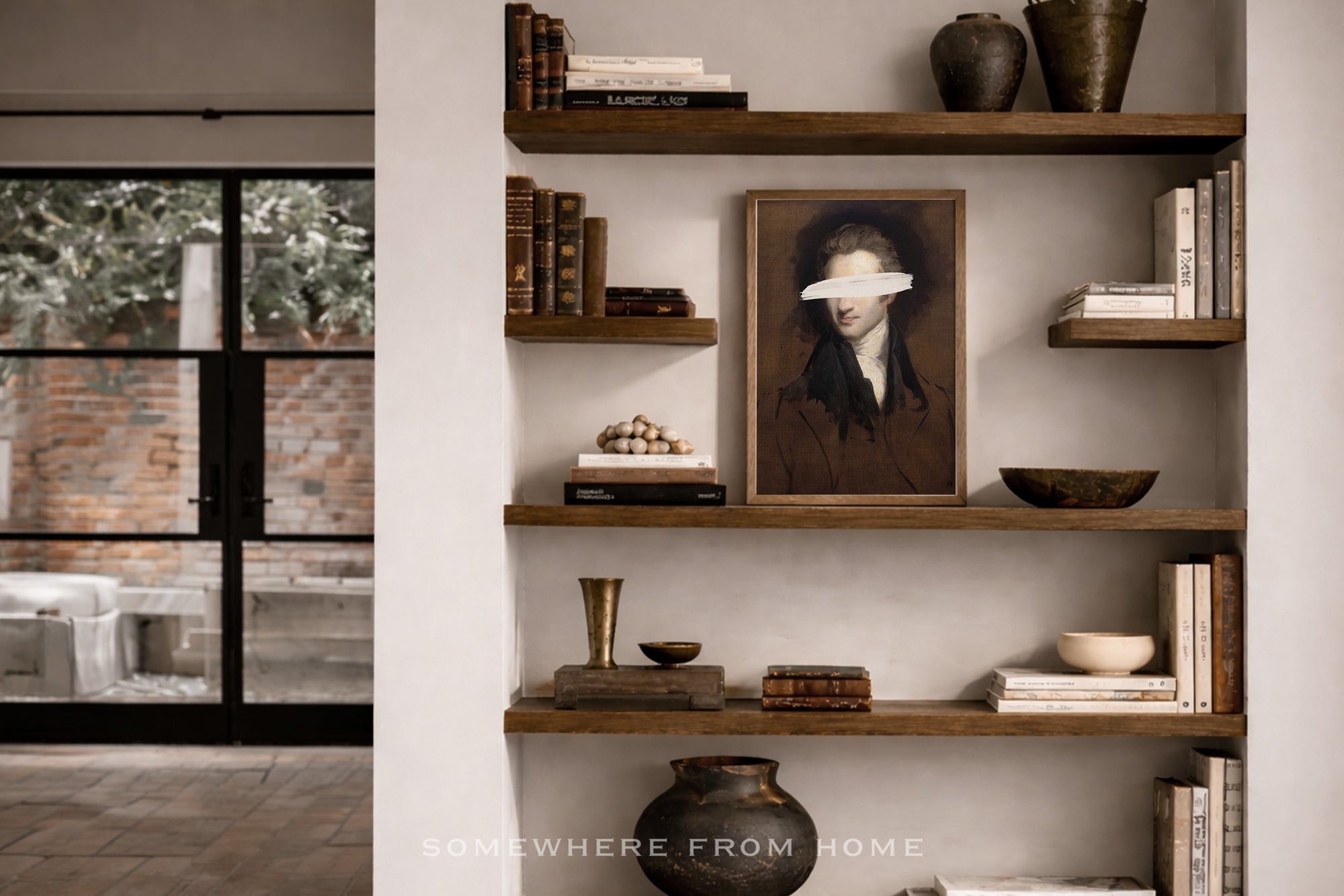 Man in Brown Coat - Vintage Portrait Study