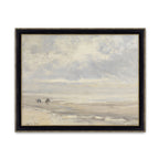 Figures on a Misty Shore