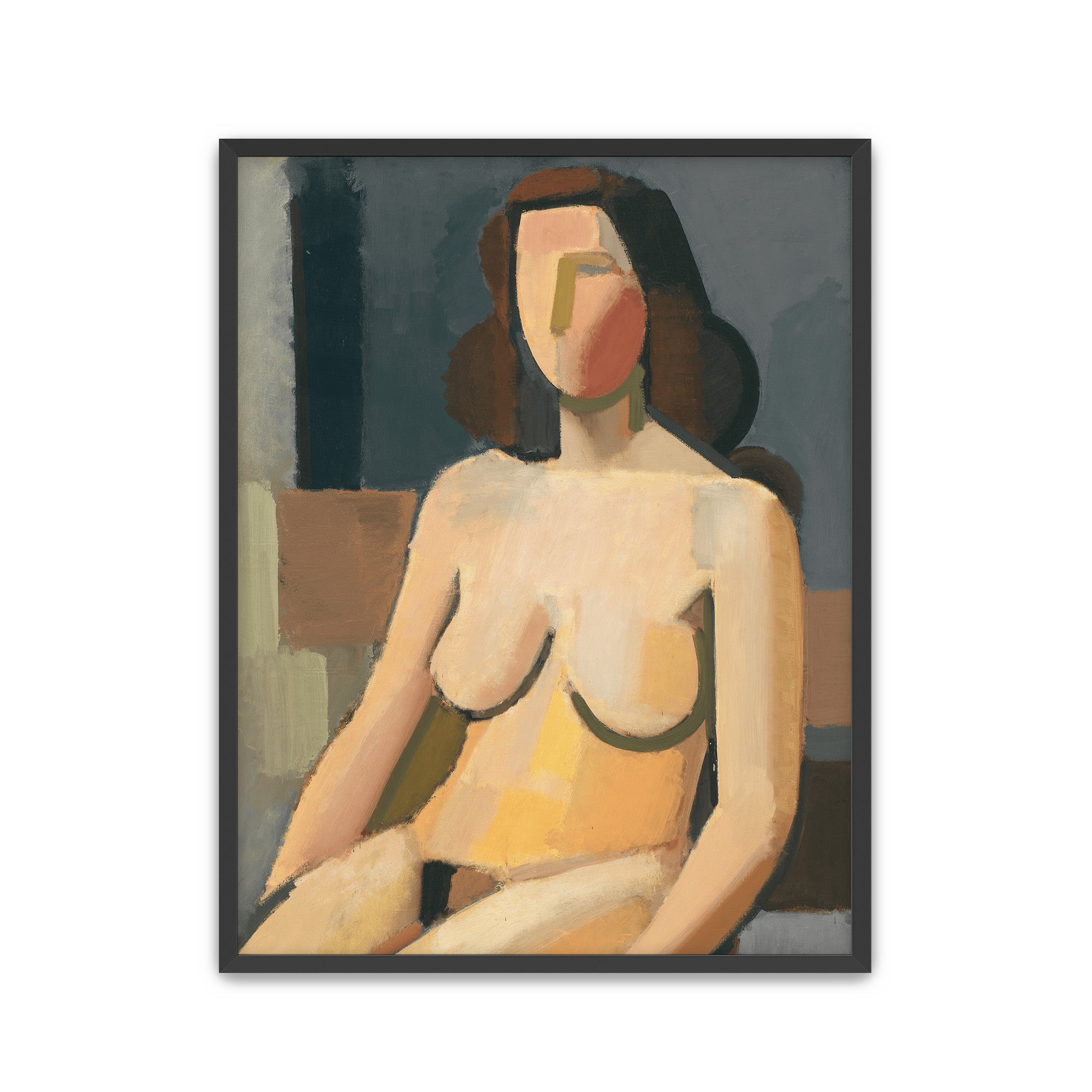 Cubist Nude Study